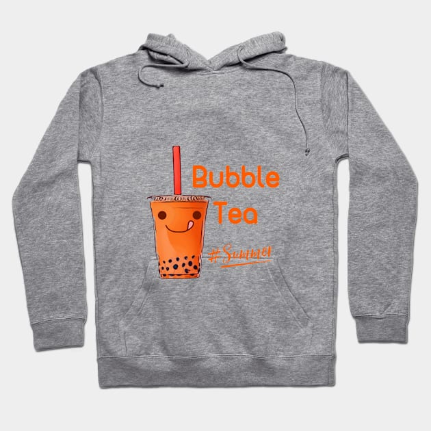 Bubble tea Hoodie by Birdbox